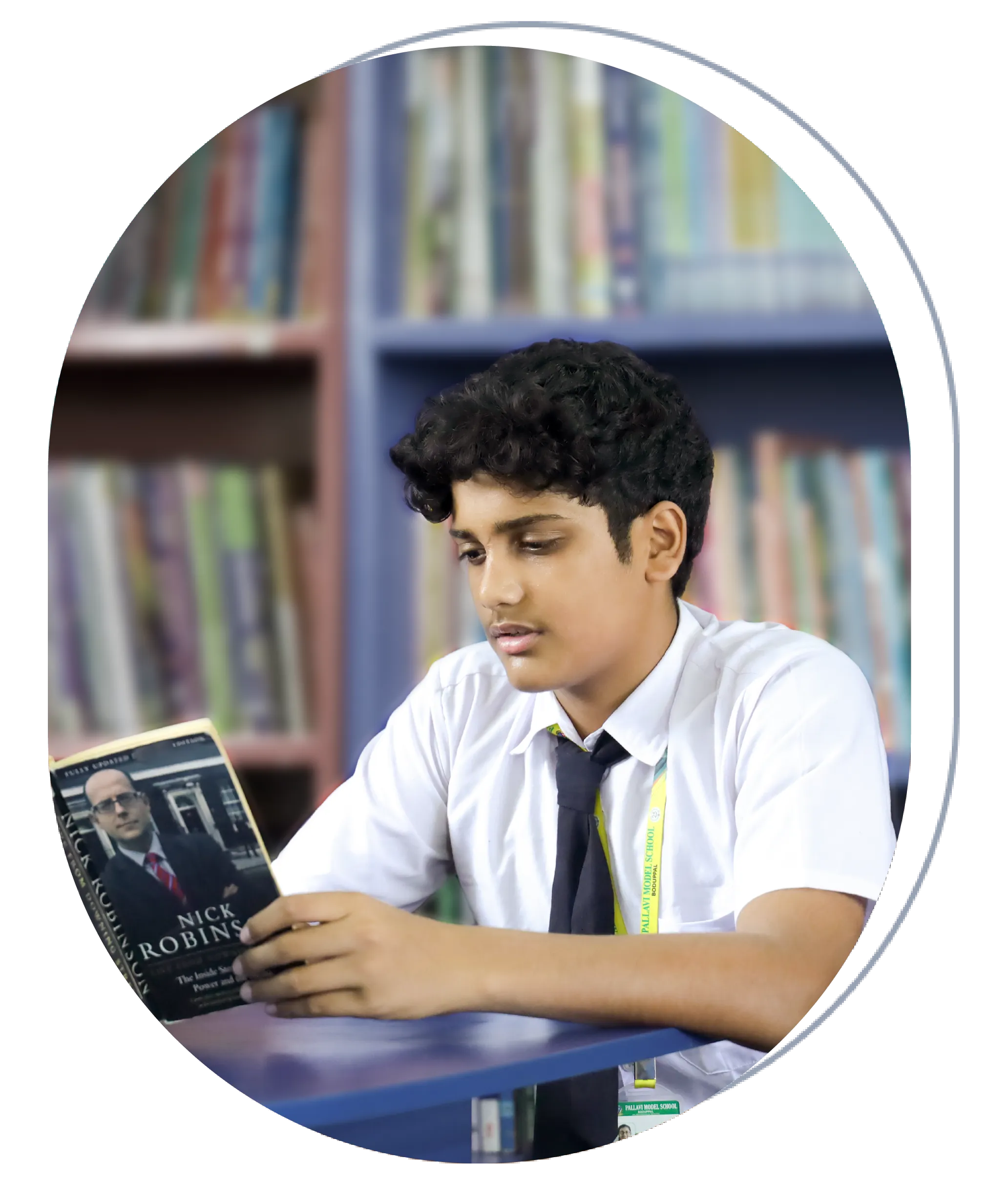 Students at Pallavi International School Gowdavalli