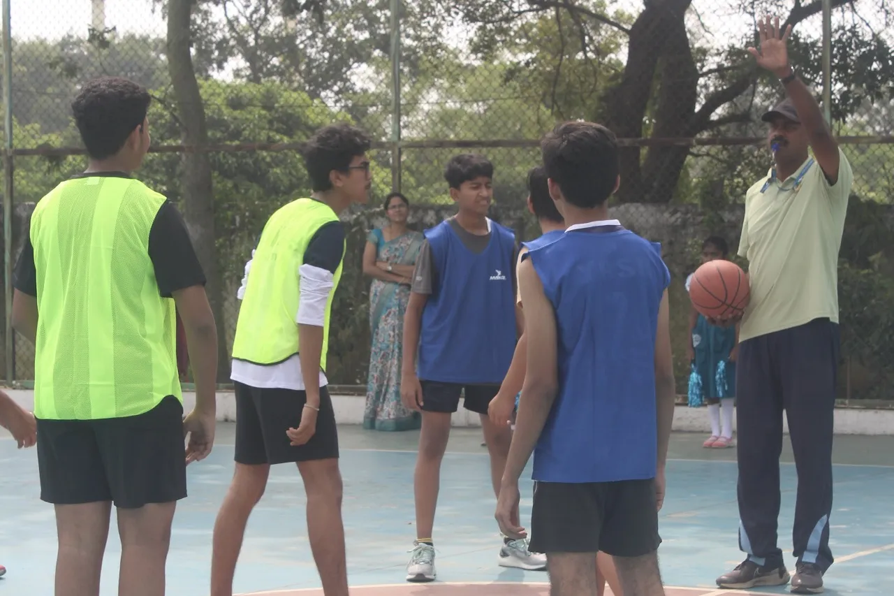 Basketball at Pallavi International School Gowdavalli