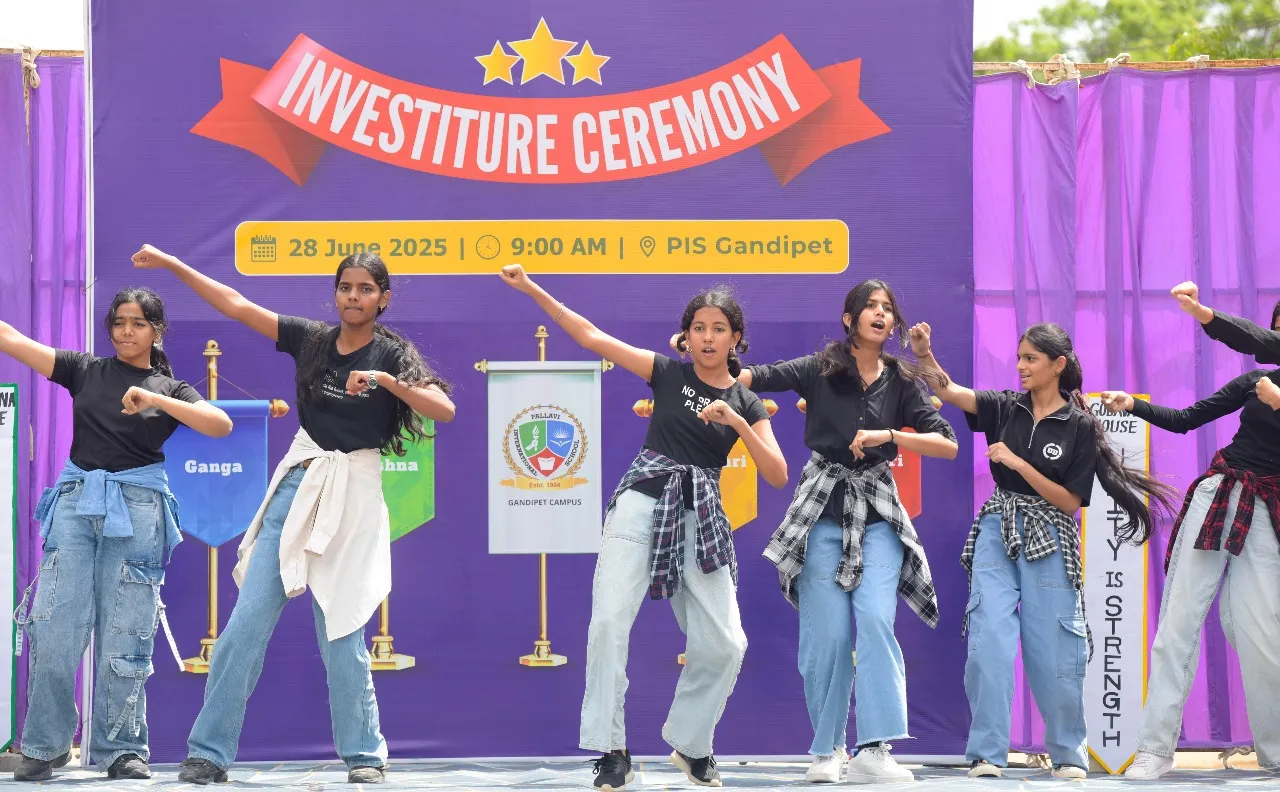 Dance at Pallavi International School Gowdavalli