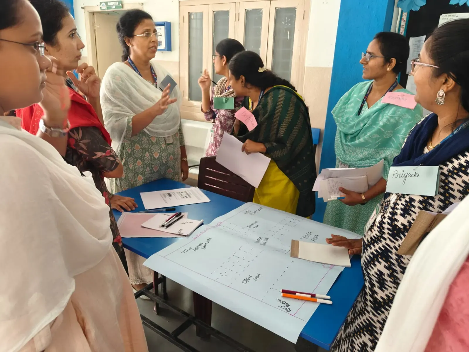 Maths Day at Pallavi International School Gowdavalli