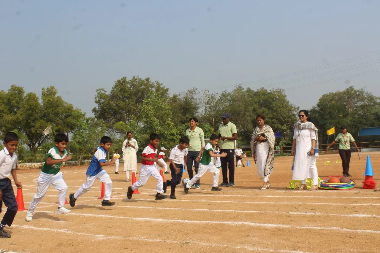 Athletics at Pallavi International School Gowdavalli