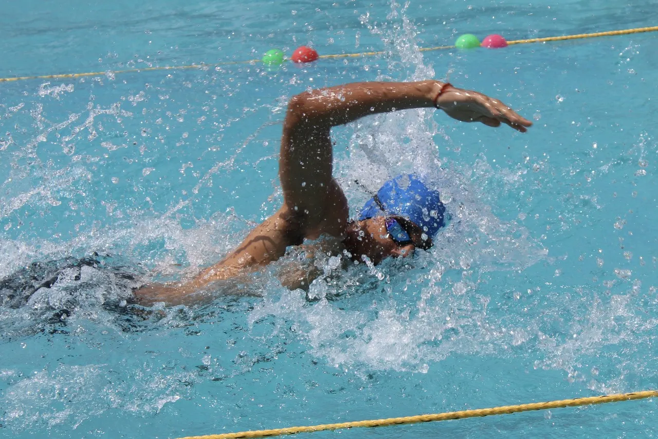 Swimming at Pallavi International School Gowdavalli